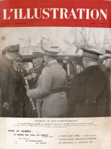 Photographie parue dans le journal l'Illustration de décembre 1941